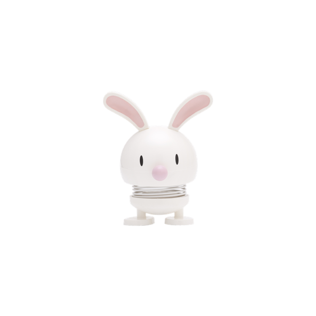 Hoptimist Bunny - S - hvid