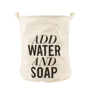 Vasketøjspose, Add Water and Soap