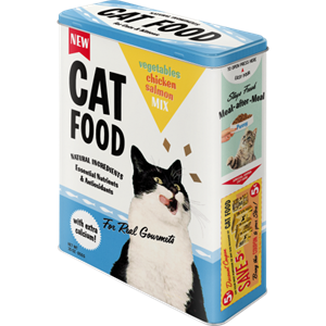 Retro bøtte - Cat Food