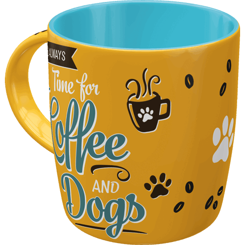 Krus - It\'s always time for coffee and dogs